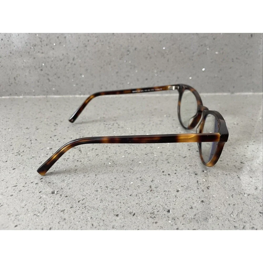 Warby Parker Sadie M 225 Round Eyeglasses Frames Only 49-20-140 Tortoise